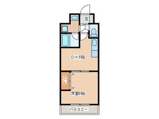 アーバン菊水の物件間取画像